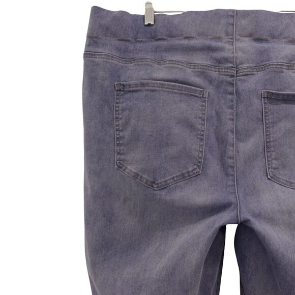 Sculpt-Her X NYDJ Super Skinny Ankle Jeans Sz 2X Blue Orion Wash Denim Pull On - Picture 8 of 13